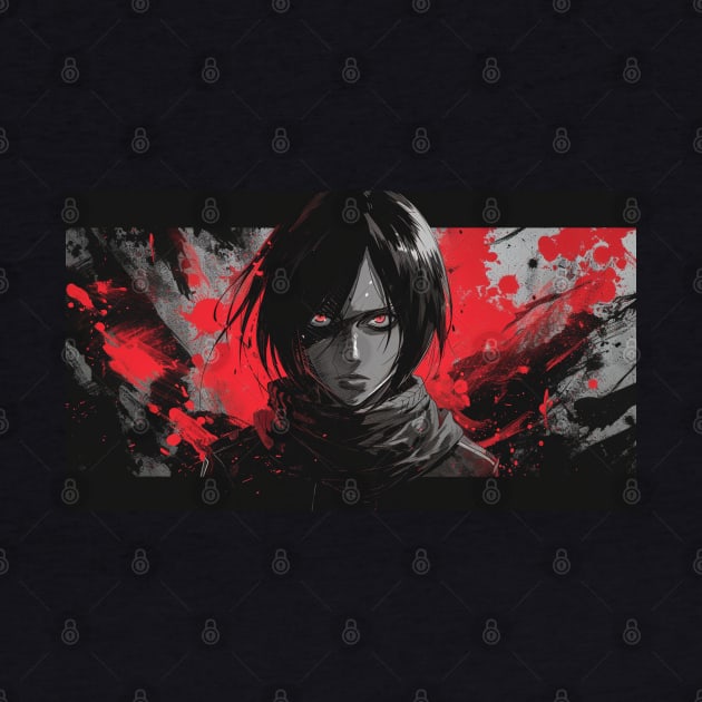 Mikasa Shingeki No Kyojin by Nightarcade